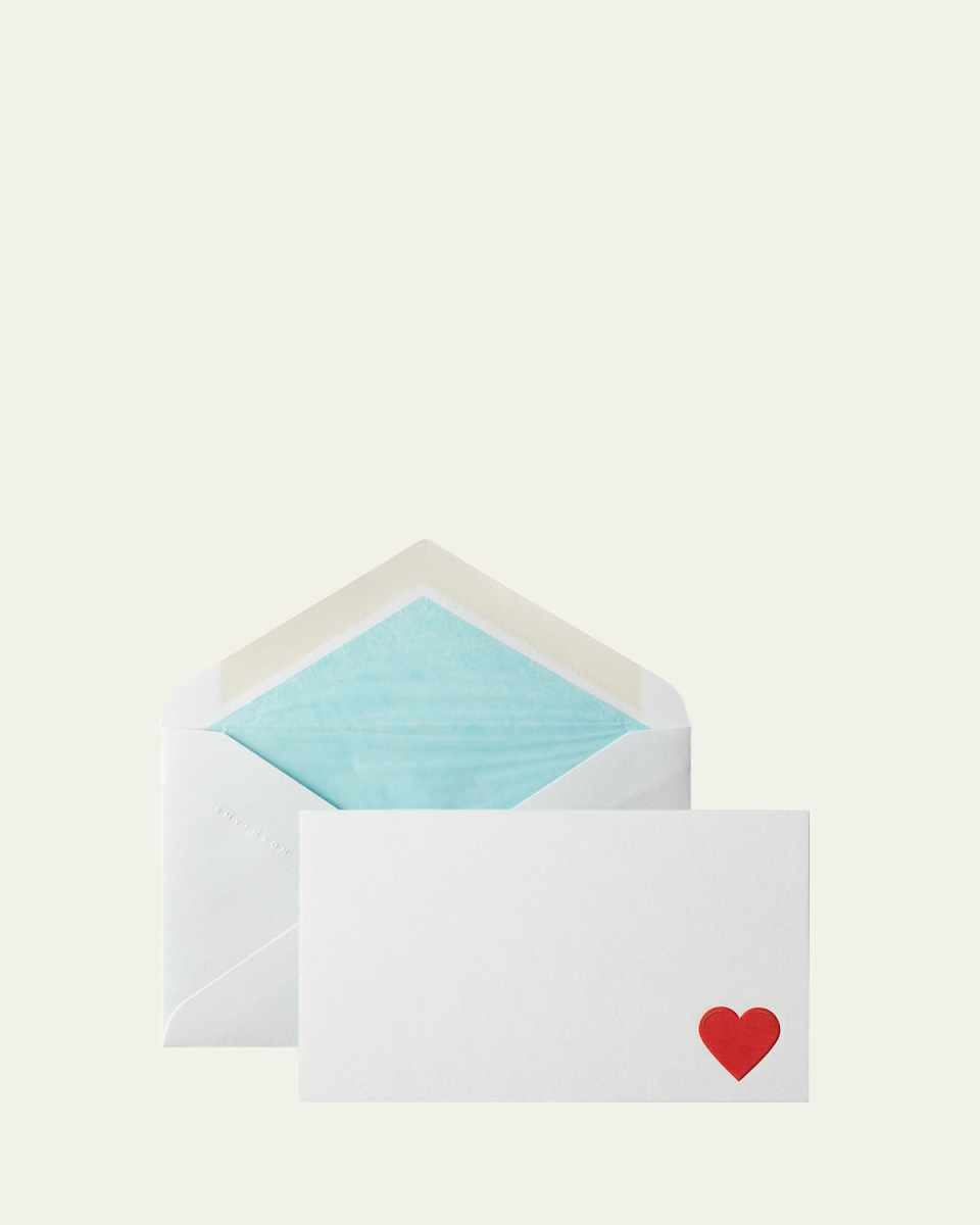 Charm Heart Notecards, Set of 10